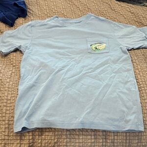 Light Blue boys T-Shirt with Pocket Logo